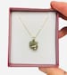 Small .5- .75 gram Sterling silver or 14k gold filled| Moldavite | Minimalist Necklace | Stone of Rapid Transformation, Manifestation 