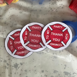 First Responders Verjaardagsfeest Cadeau Tassen / Pre-Gelabelde Partij Gunst Tassen