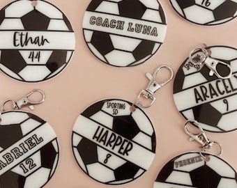 Soccer Tags / Key Chains