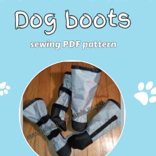 Dog Boots Pattern / Dog Shoe Pattern / Digital PDF Pattern / - Etsy