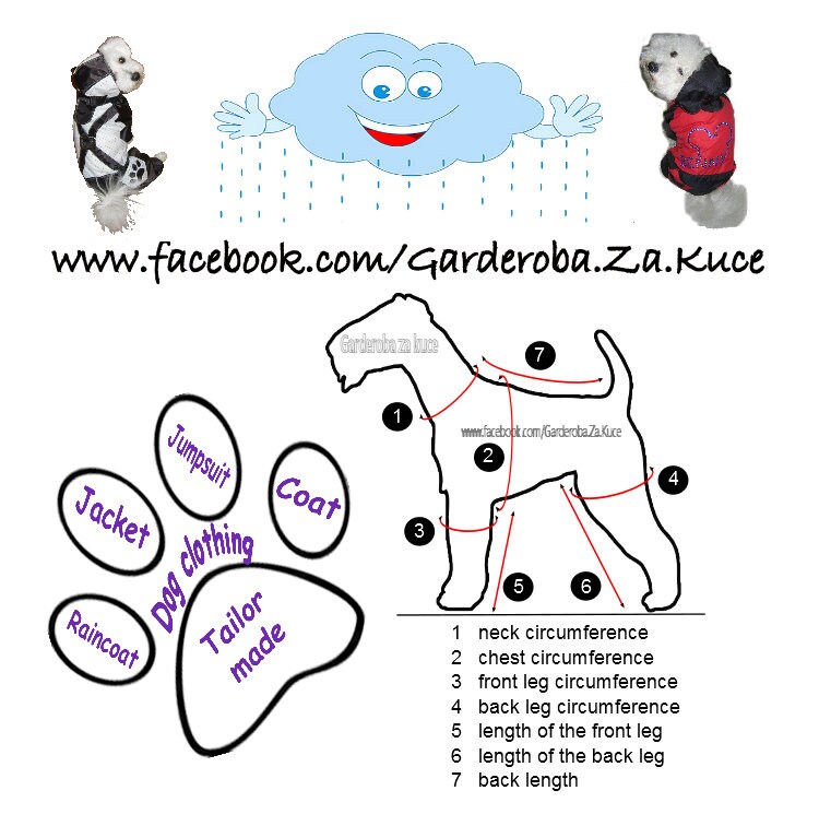 DOG JUMPSUIT sewing PDF pattern download Etsy