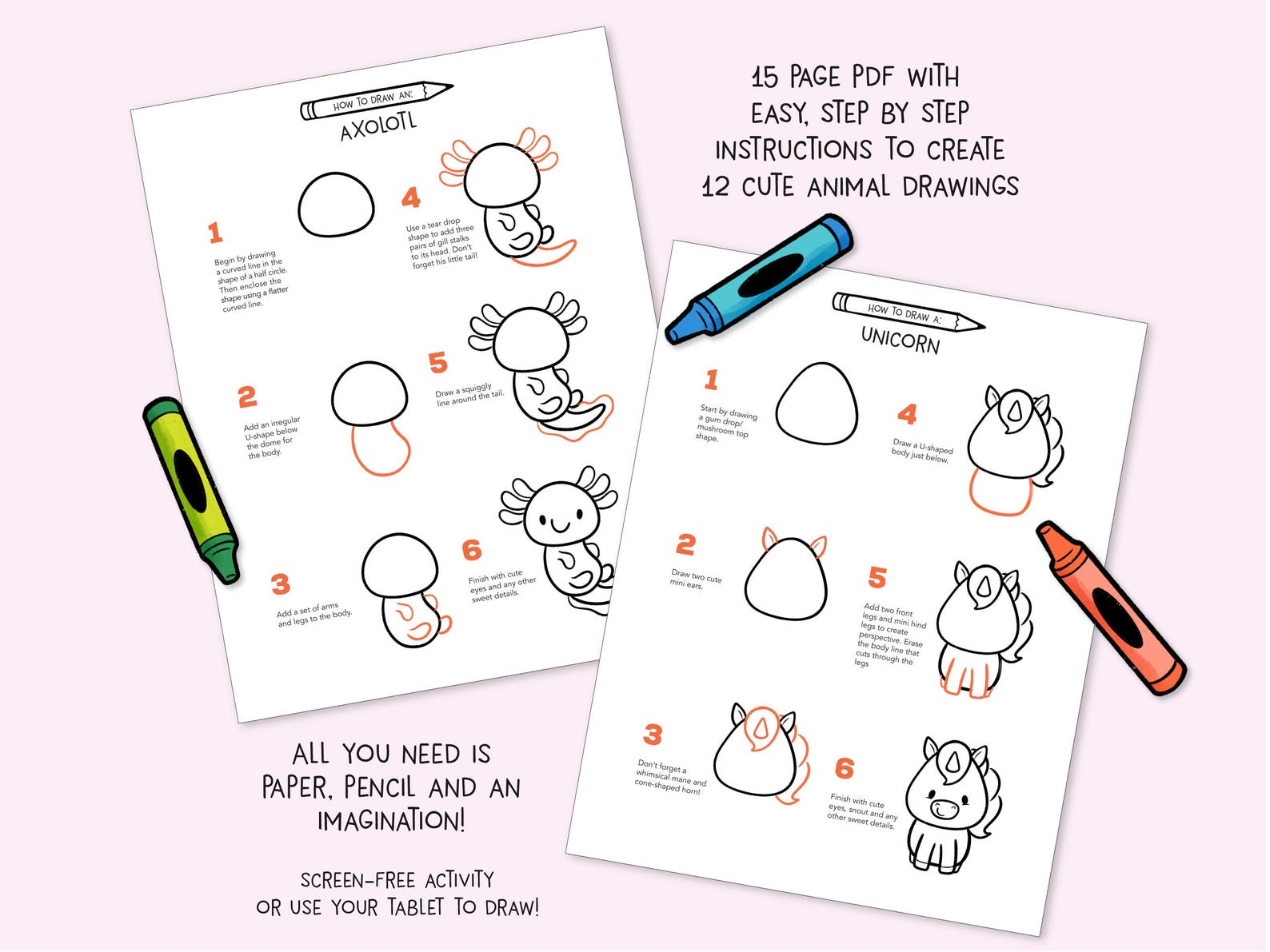 How to Draw Cute Animals | Art Lessons, Drawing Lessons, Learn to Draw ...