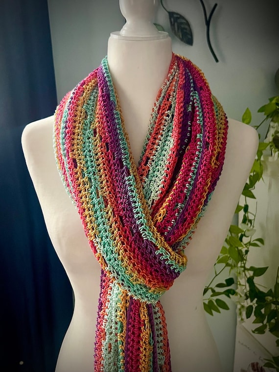 Cotton Candy Skies Shawl