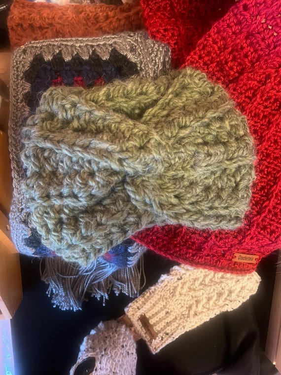 Chunky Wool Ear Warmer
