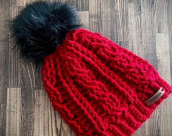 Jumbo Pom Beanie