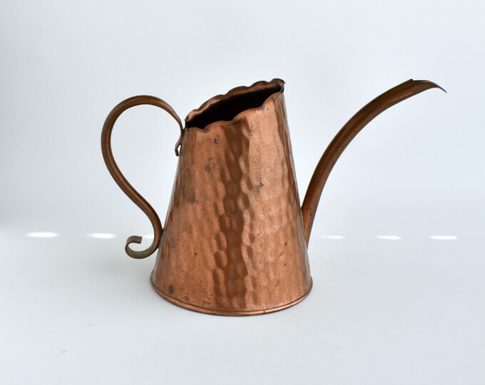 Gregorian Copper Watering Can Vintage From the 1960's Etsy