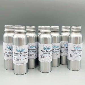 Body Powder, Dusting Powder, With Shaker Top