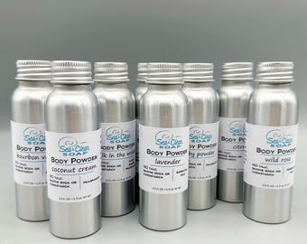 Body Powder, Dusting Powder, With Shaker Top