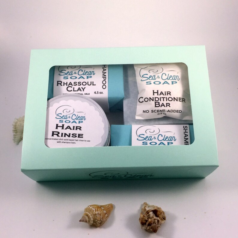 Shampoo Bar Gift Box Hair Conditioner Hair Rinse Gift Set Etsy