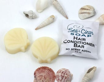 Hair Conditioner Sample Bar: Unscented Travel Size (0.5 oz)