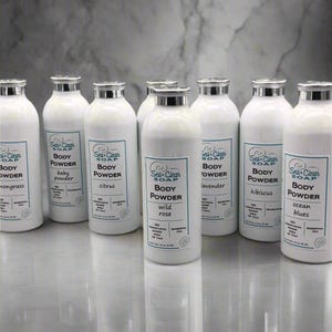 Body Powder, Dusting Powder, Plastic Free
