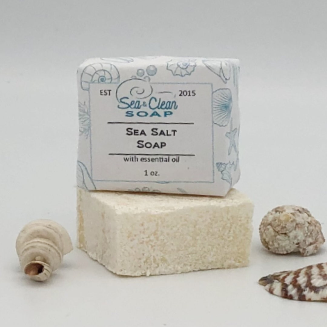 Sea Salt Soap Mini With Essential Oils - Etsy