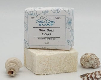 Sea Salt Soap Mini with Essential Oils