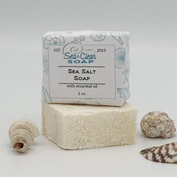 Sea Salt Soap Mini with Essential Oils