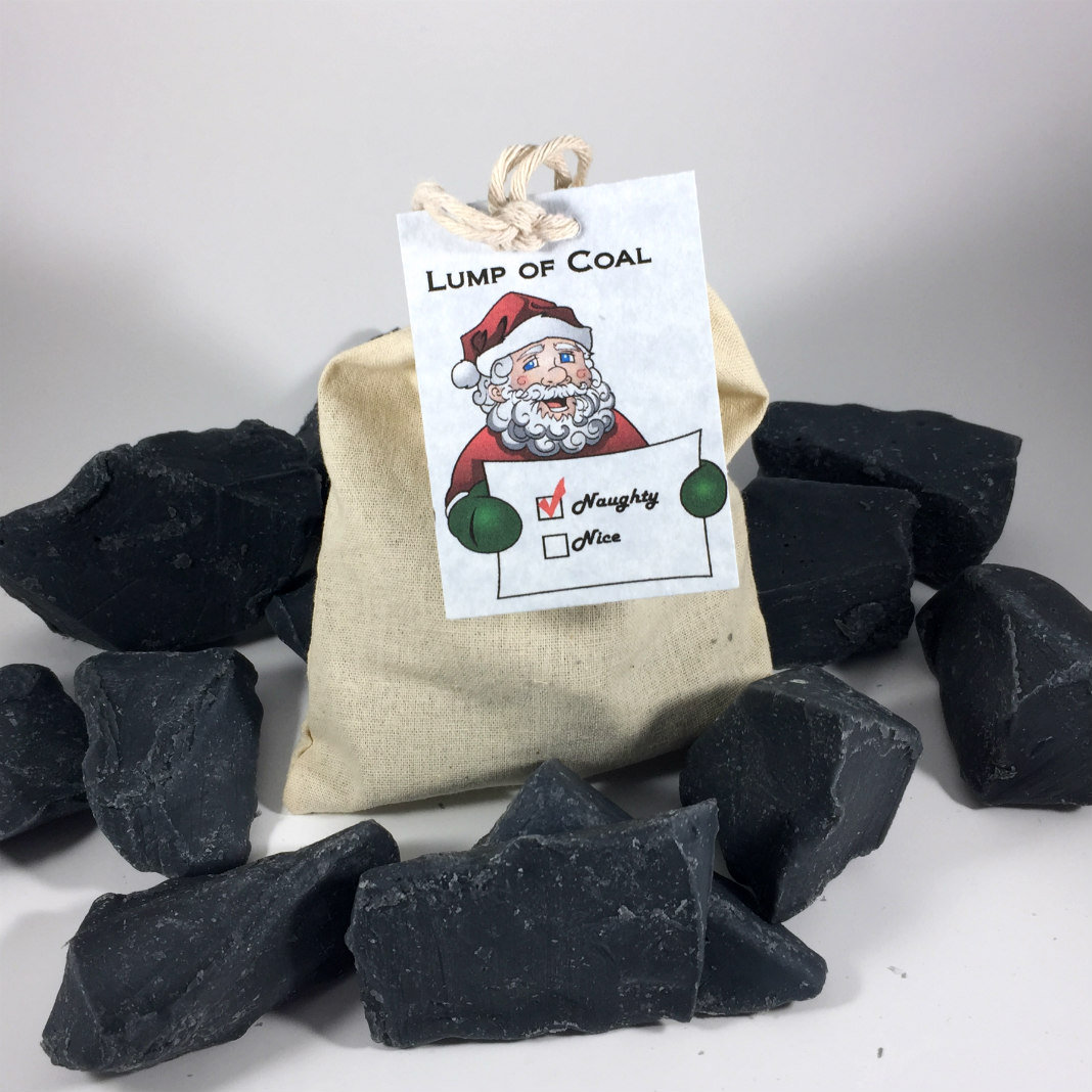 Bag of Coal Lump of Coal Christmas Gag Gift Office Gift Etsy