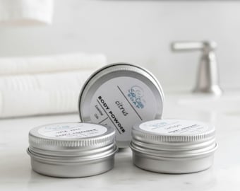 Body Powder, 3 Trial Size - You Pick Scents