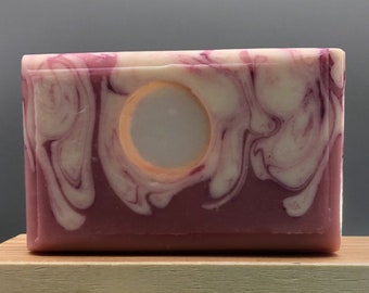 Clear Circle Soap Bar, Made with Essential Oils