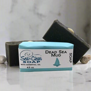 Dead Sea Mud Soap with Essential Oils