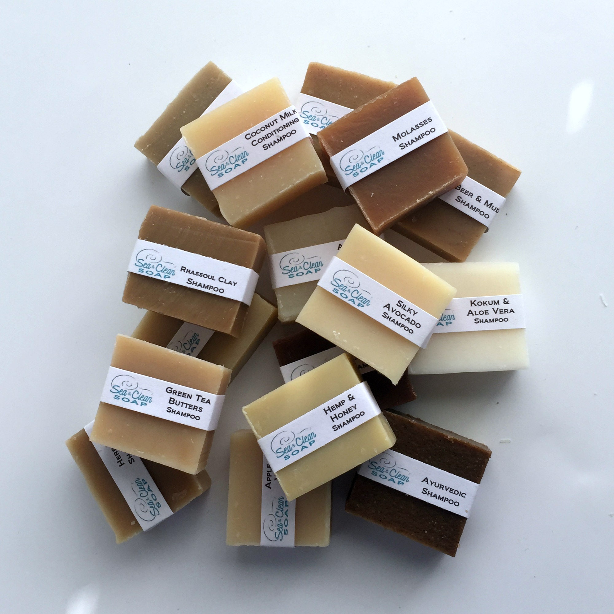 Shampoo Bar 16 Samples in a Gift Box Variety Pack Mini Bars Etsy