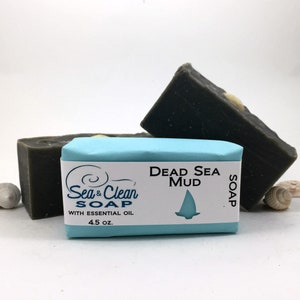 Dead Sea Mud Soap with Essential Oils image 1