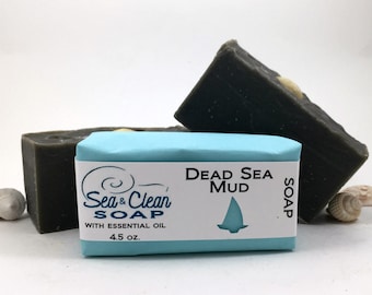 Dead Sea Mud Soap with Essential Oils