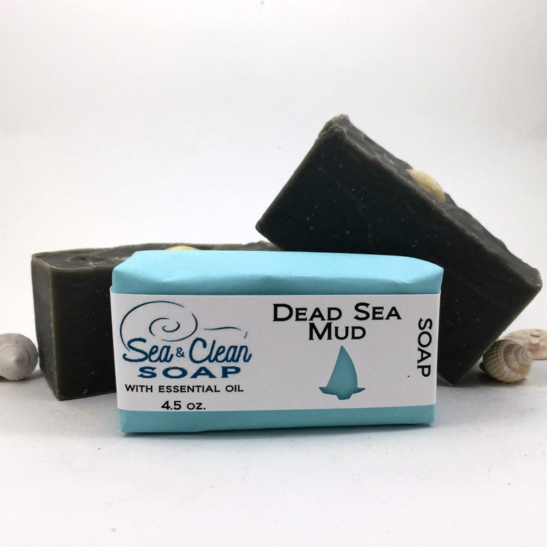 Dead Sea Mud Soap with Essential Oils image 1