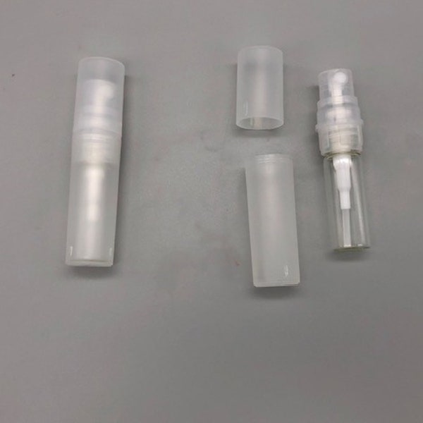 Perfume Cylinder Thick Glass Spray Bottles Atomizer