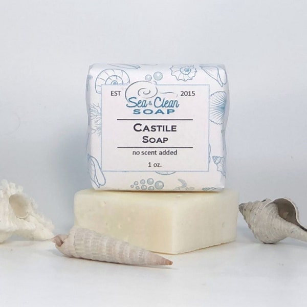 Castile Soap Bar Mini Unscented