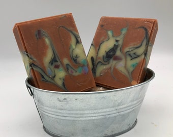 Copper Color Bar Soap, Made with Essential Oils