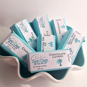 Natural Soap 6 bars, Essential Oil and Unscented Soap