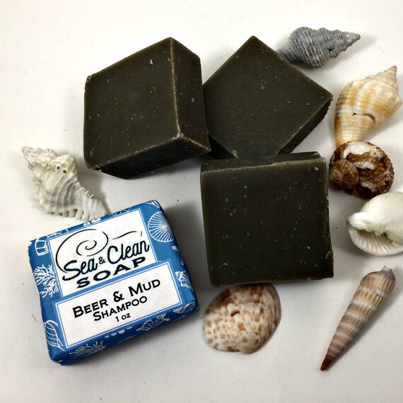 Beer And Mud Shampoo Bar Sample Natural Handmade Zero Waste Etsy