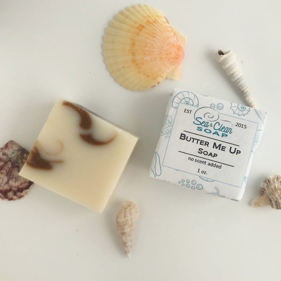 Butter Me Up Mini Unscented Soap Bar All Natural