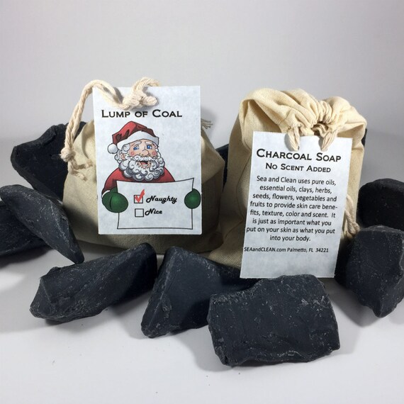 Bag of Coal Lump of Coal Christmas Gag Gift Office Gift Etsy