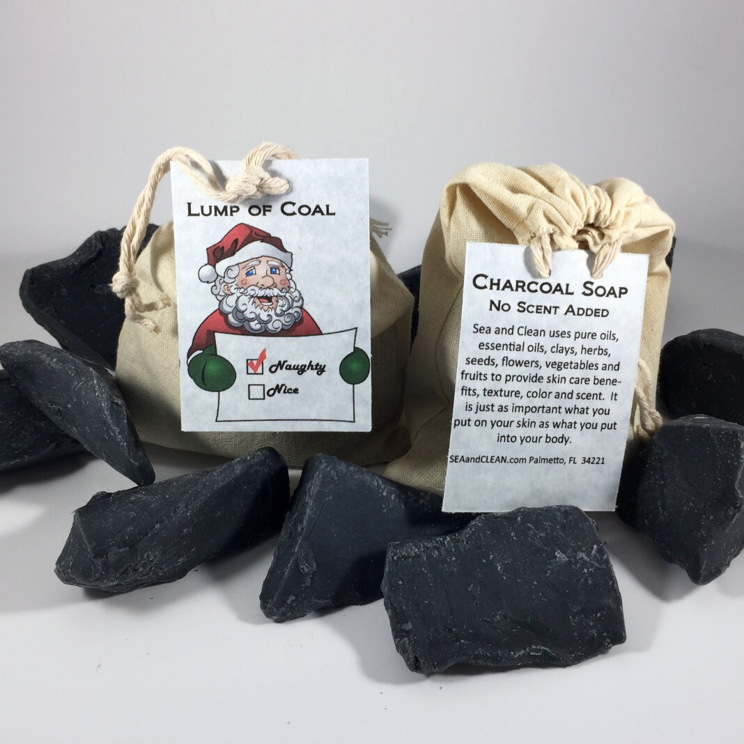 Bag of Coal Lump of Coal Christmas Gag Gift Office Gift Etsy