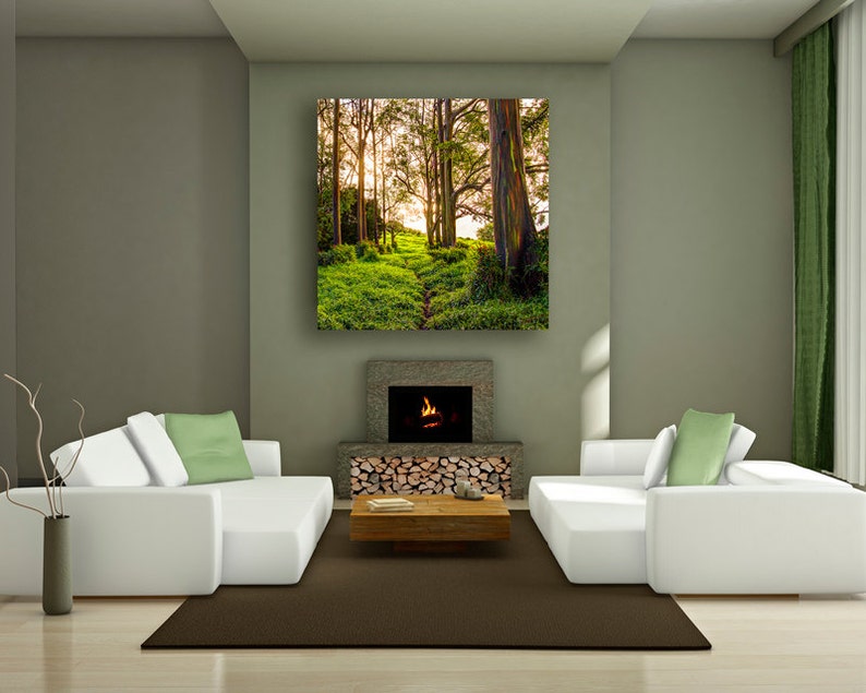 Aluminum Metal Print Wall Art Wall Decor Rainbow Etsy