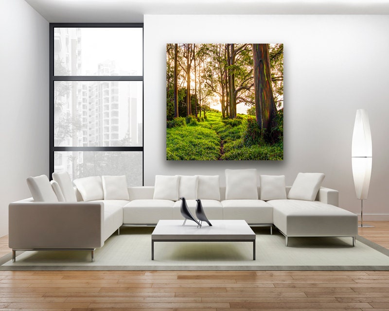 Aluminum Metal Print Wall Art Wall Decor Rainbow Etsy