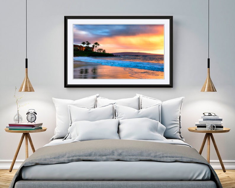 Art Print Wall Decor Sunset Photography Home Decor Fine Etsy