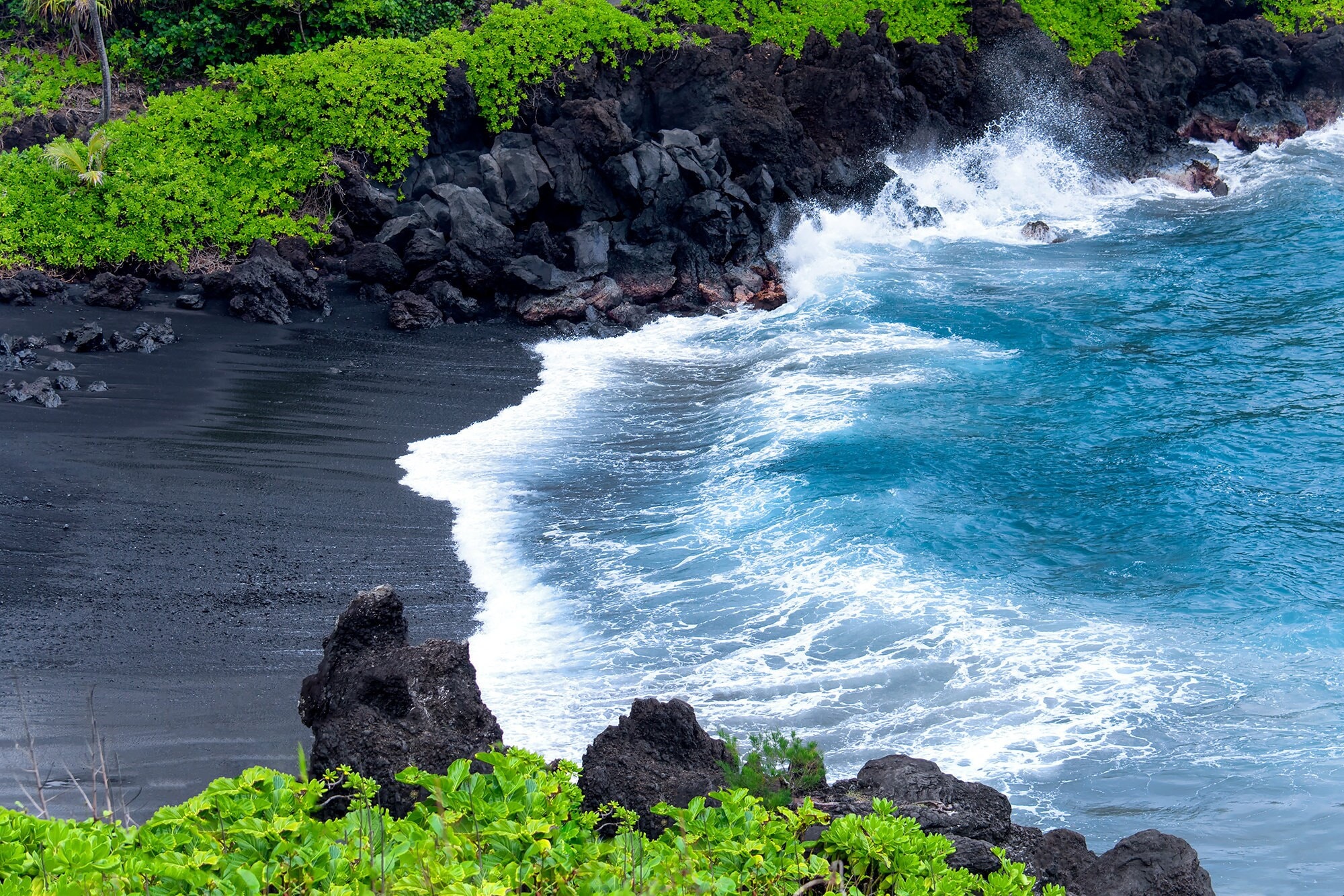 Black Sand Beach - Etsy