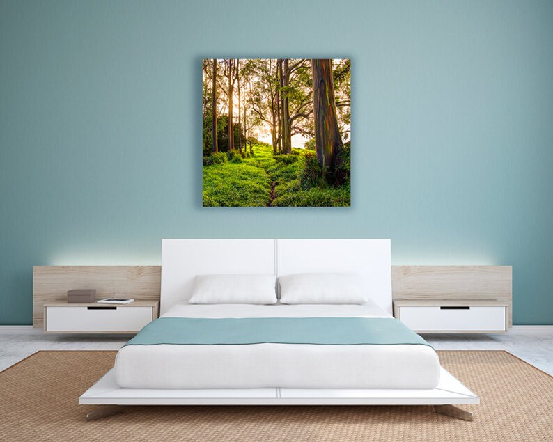 Aluminum Metal Print Wall Art Wall Decor Rainbow Etsy