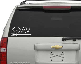 God is Greater Than the Highs and Lows,  Christian Decal,  Religious Decal, God decal, faith decal,  car decal, laptop decal, religion decal