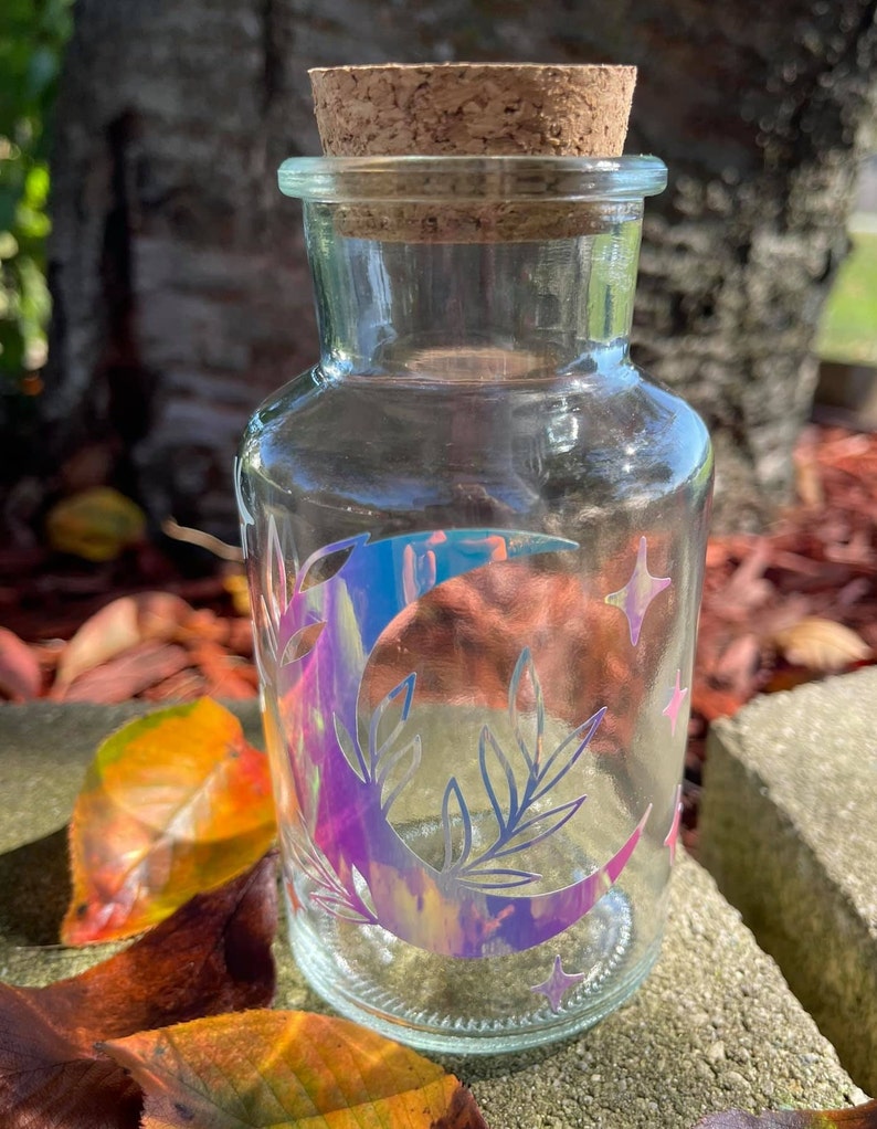 Moon Water Jar Moon Water Moon Water Bottle Moon Ritual Etsy