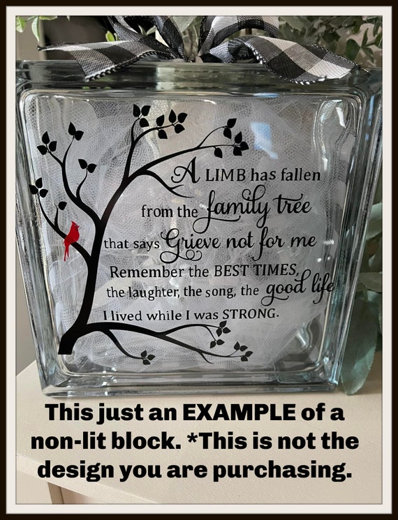 Glass Block Crafts Ideas For Cricut Projects
