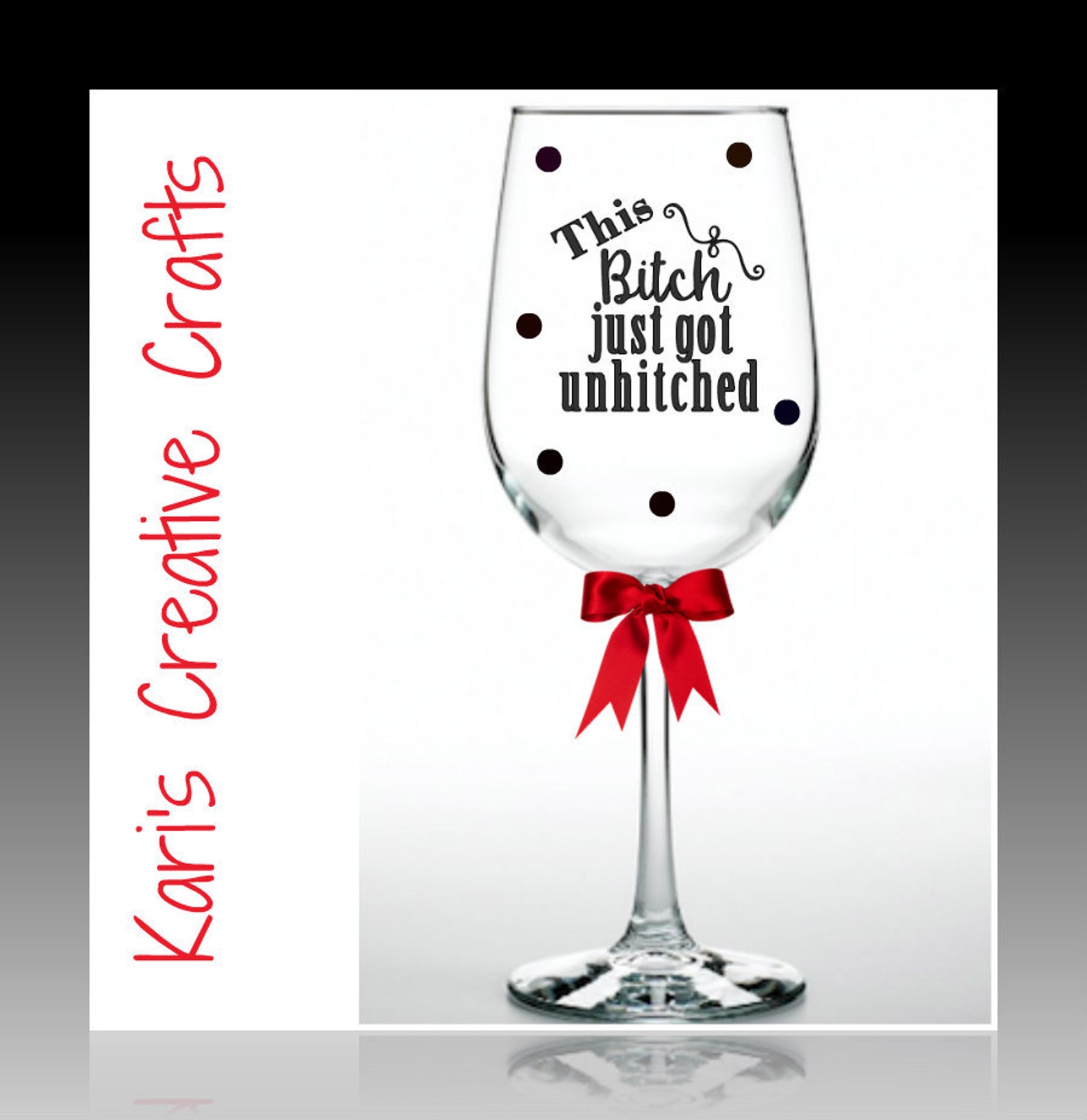 Divorce Glass Single Life Wine Glass Single Breakup Wine Etsy