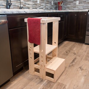 Mommy S Helper Adjustable Kitchen Step Stool Etsy