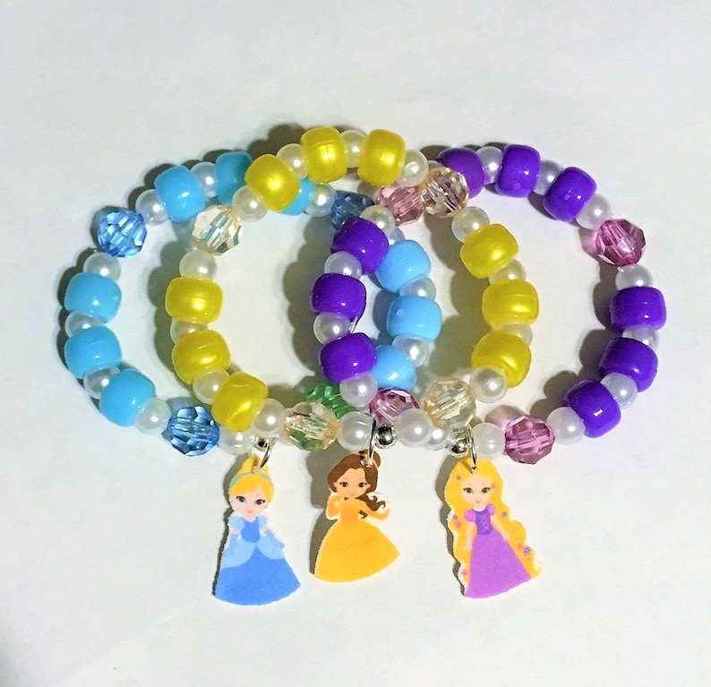 Disney Princess Party Favors Disney Princess Party Favor Bracelets 3 pack Disney Princess Bracelets