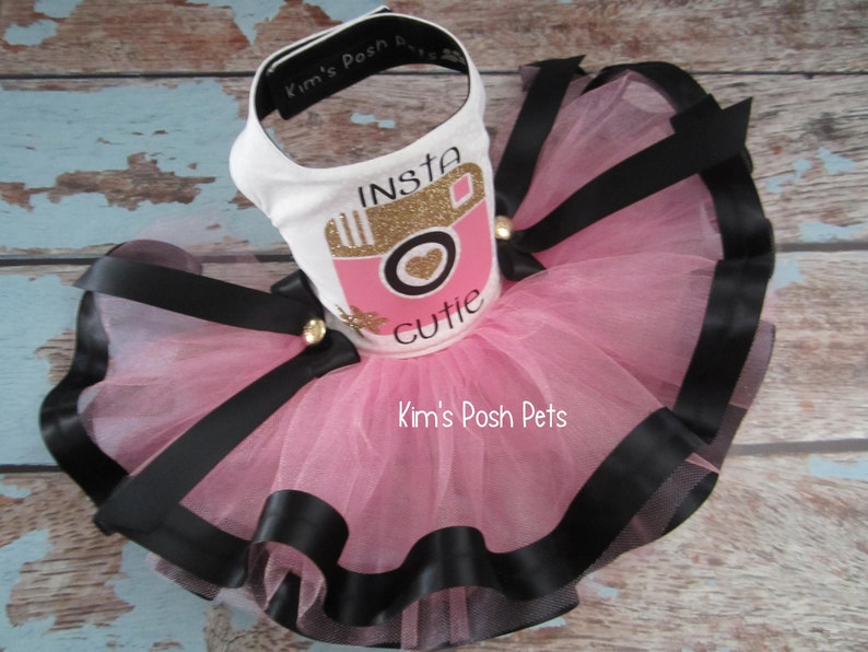 Dog Dress _ Insta Cutie Dog Tutu Dress _ Dog Clothes _ Etsy