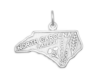 South Carolina SC State Outline on Faded Blue Cute Bracelet Pendant Charm South Carolina SC State Outline on Faded Blue Cute Bracelet Pendant Charm