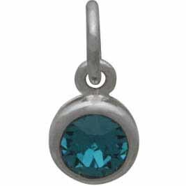 GOUWO Ciondolo Con Pietra Portafortuna In Argento 925, Per Collane E Bracciali, Regalo Personalizzato Per Compleanno, Festa Della Mamma, Natale - 5
