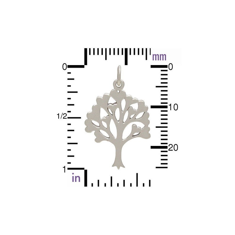 Sterling Silver Family Tree Pendant Tree of Life Jewelry Etsy