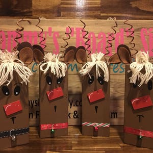 Rustic reclaimed wood reindeer, wood reindeer, rustic christmas decor, wood, christmas decorations
